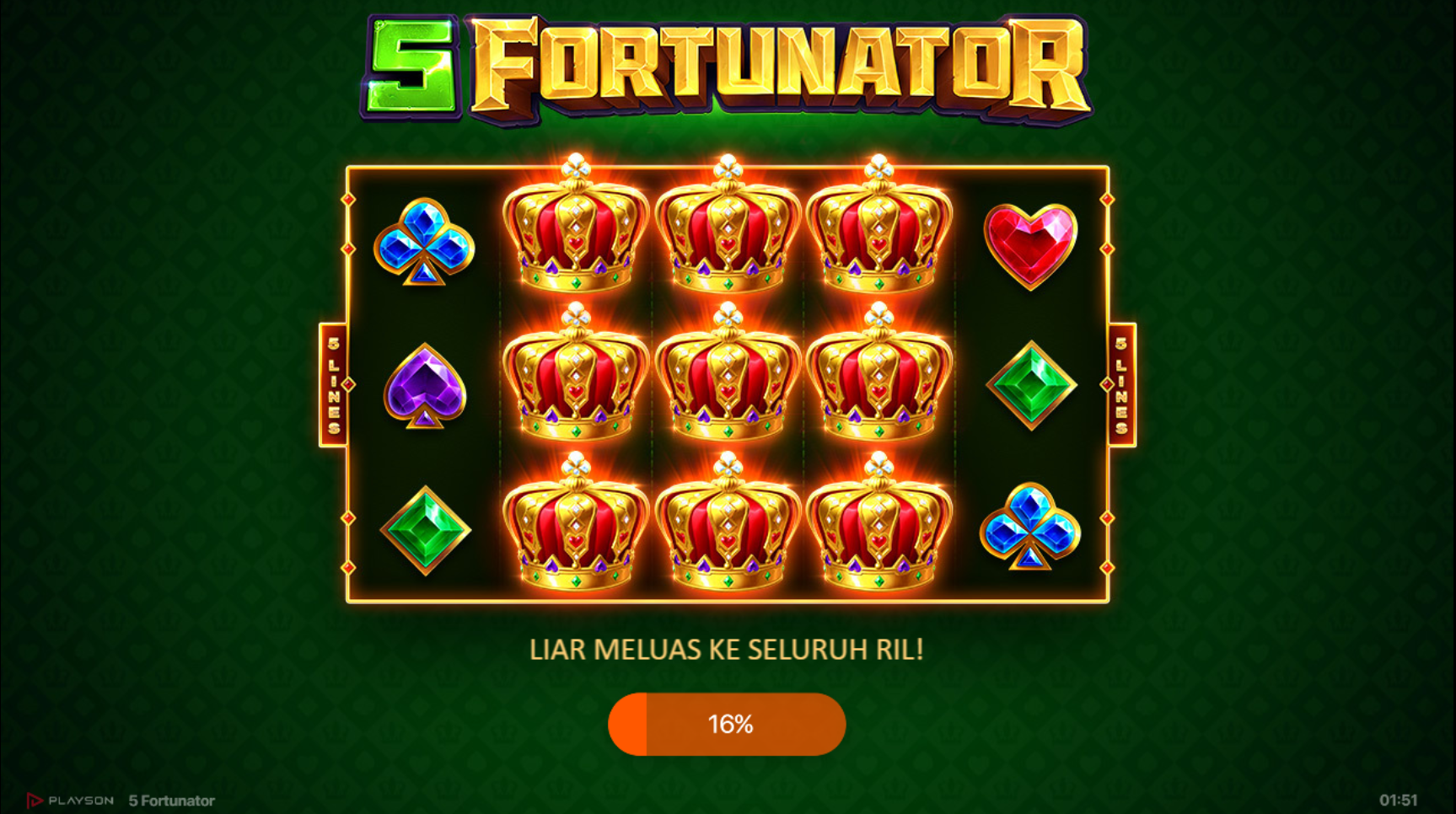 Slot Online 5 Fortunator Booongo