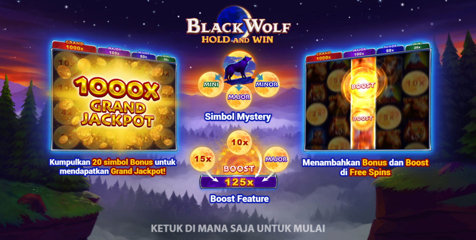 Slot Online Black Wolf Booongo