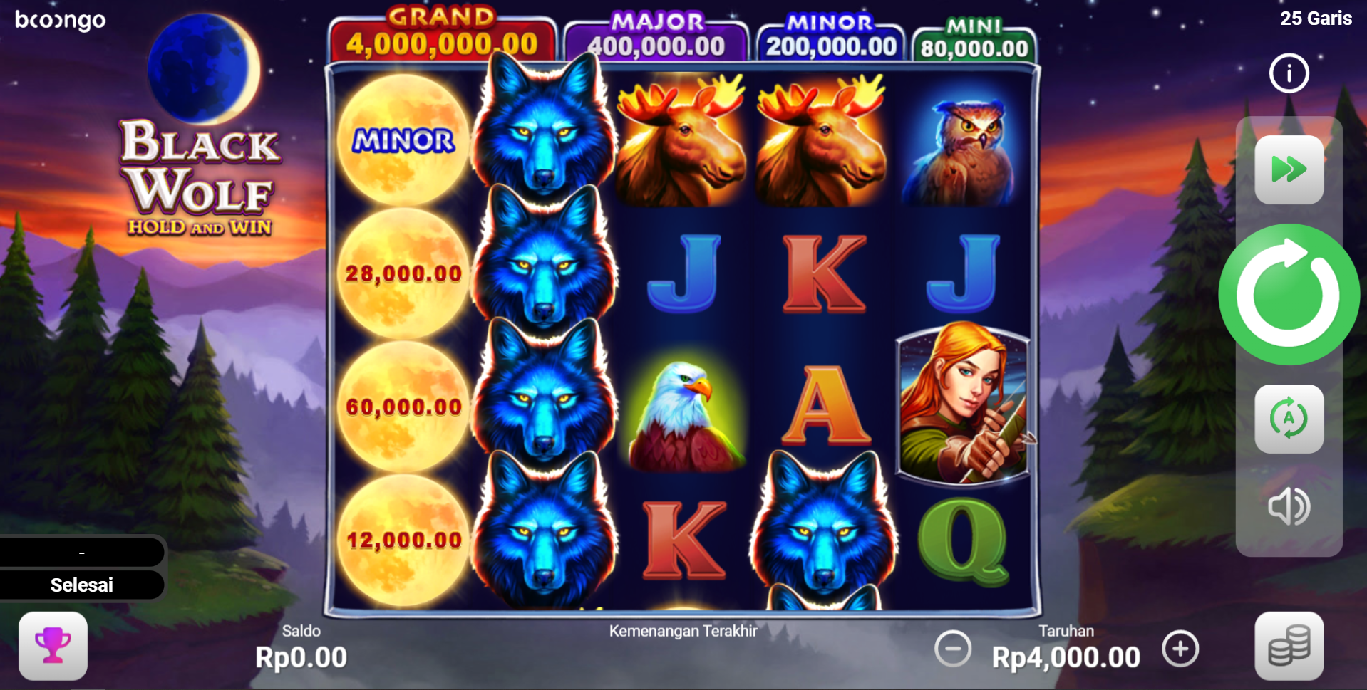 Slot Online Black Wolf Booongo