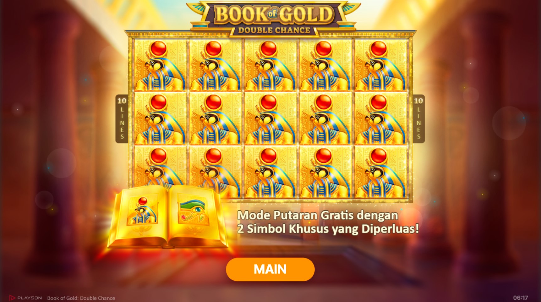 Slot Online Book Of Gold Double Chance Booongo