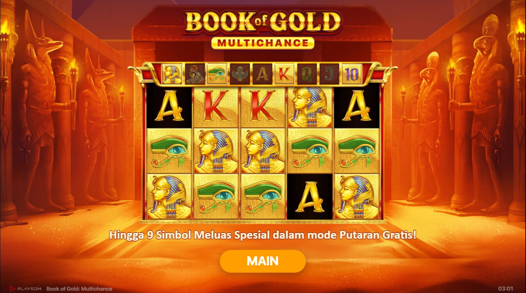 Slot Online Book Of Gold Multichance Booongo