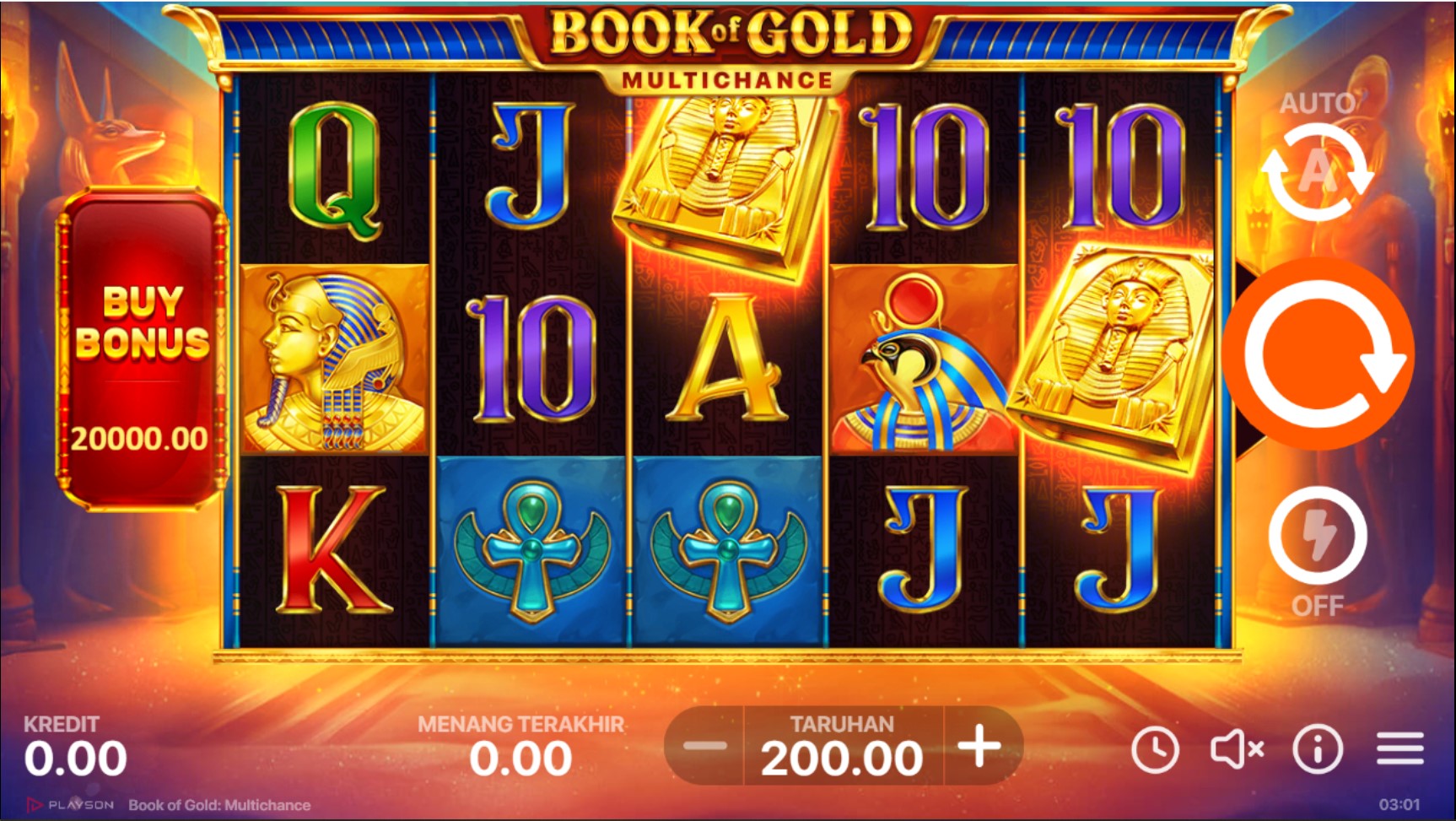 Slot Online Book Of Gold Multichance Booongo