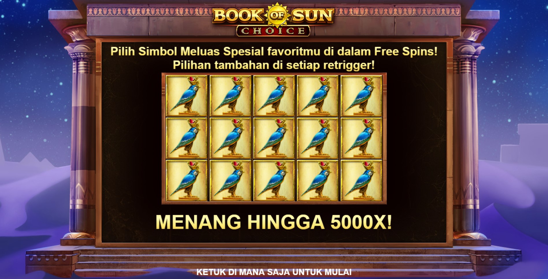 Slot Online Book Of Sun Choice Booongo