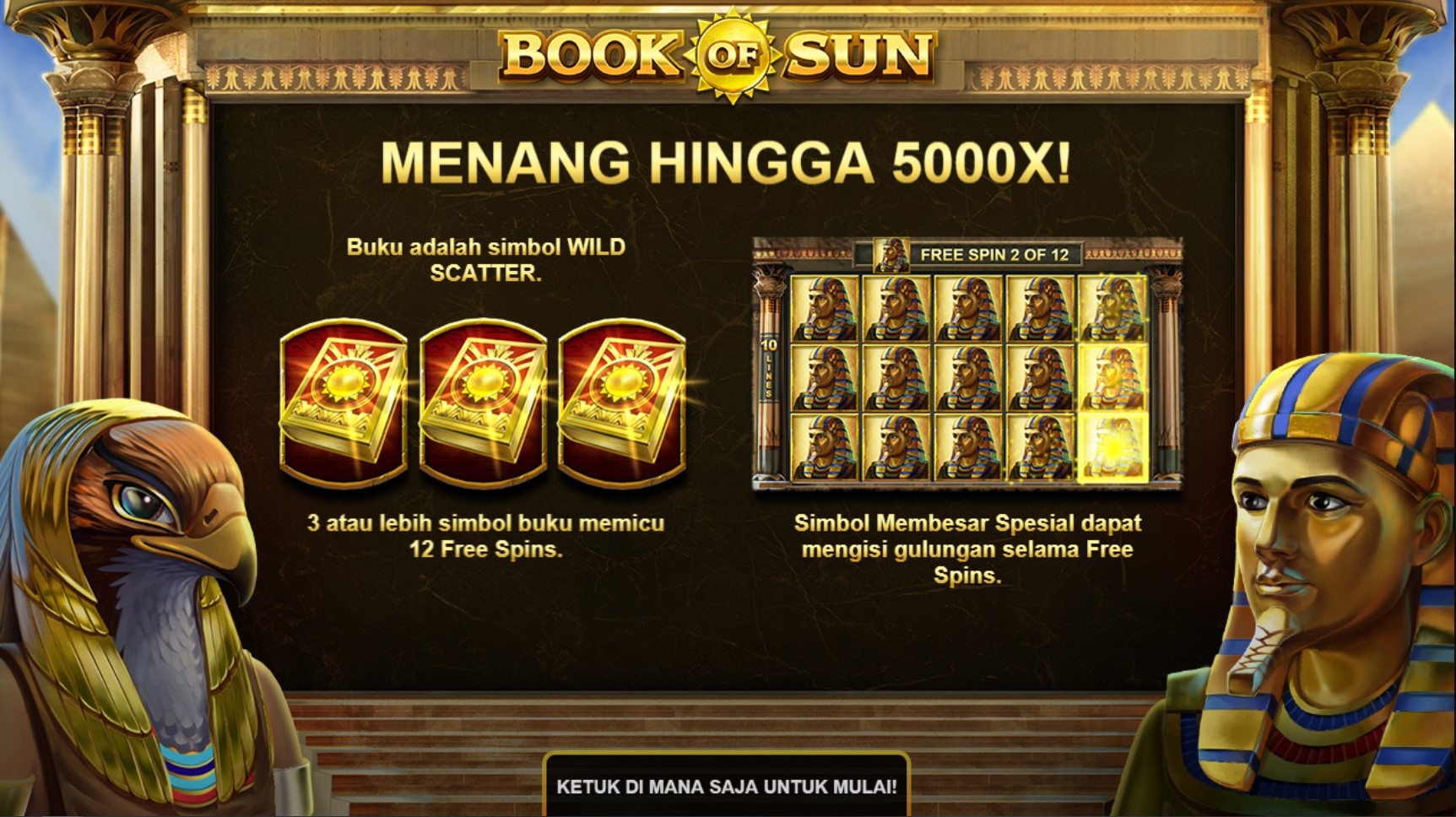 Slot Online Book Of Sun Booongo