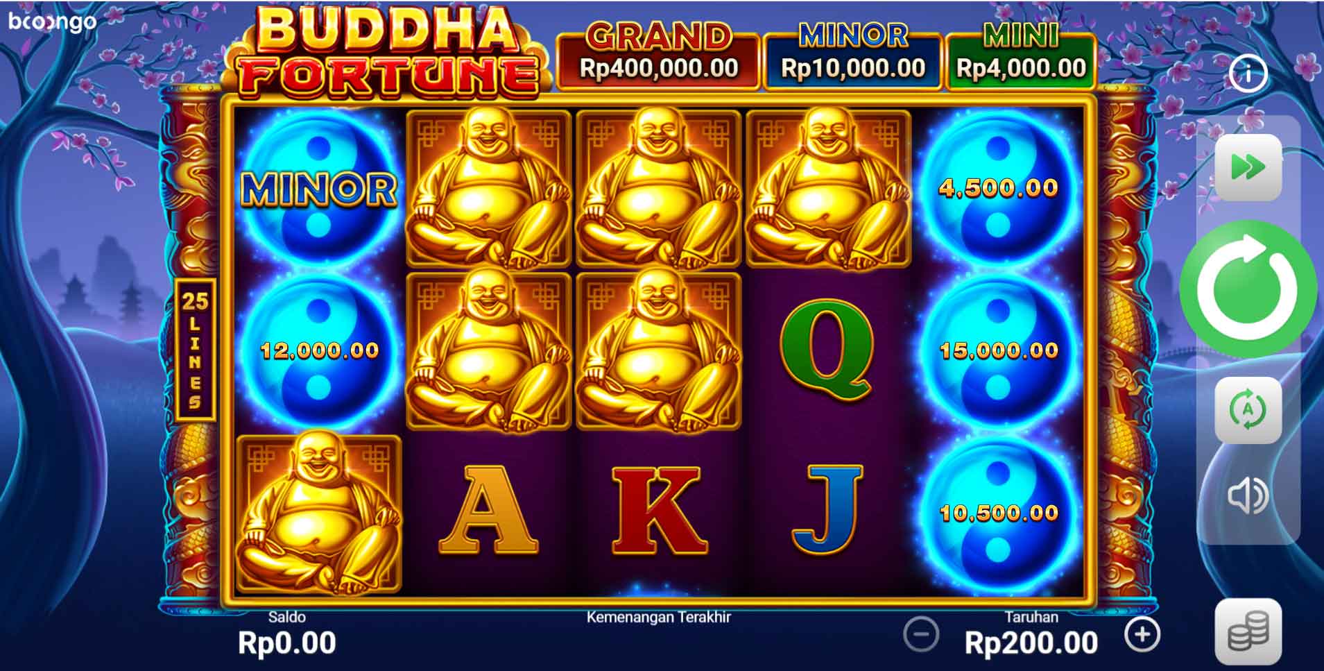 Slot Online Buddha Fortune Booongo