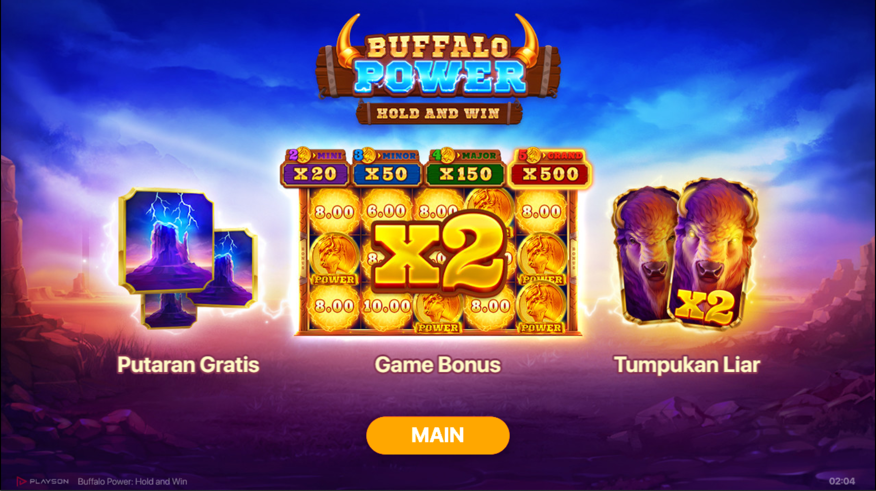 Slot Online Buffalo Power Booongo