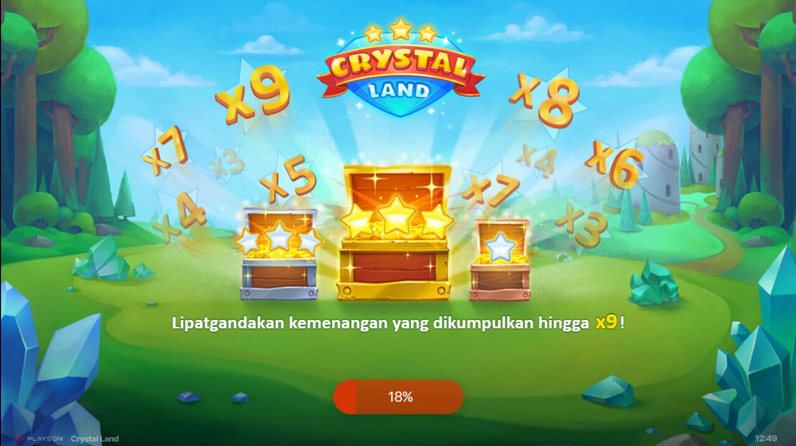 Slot Online Crystal Land Booongo