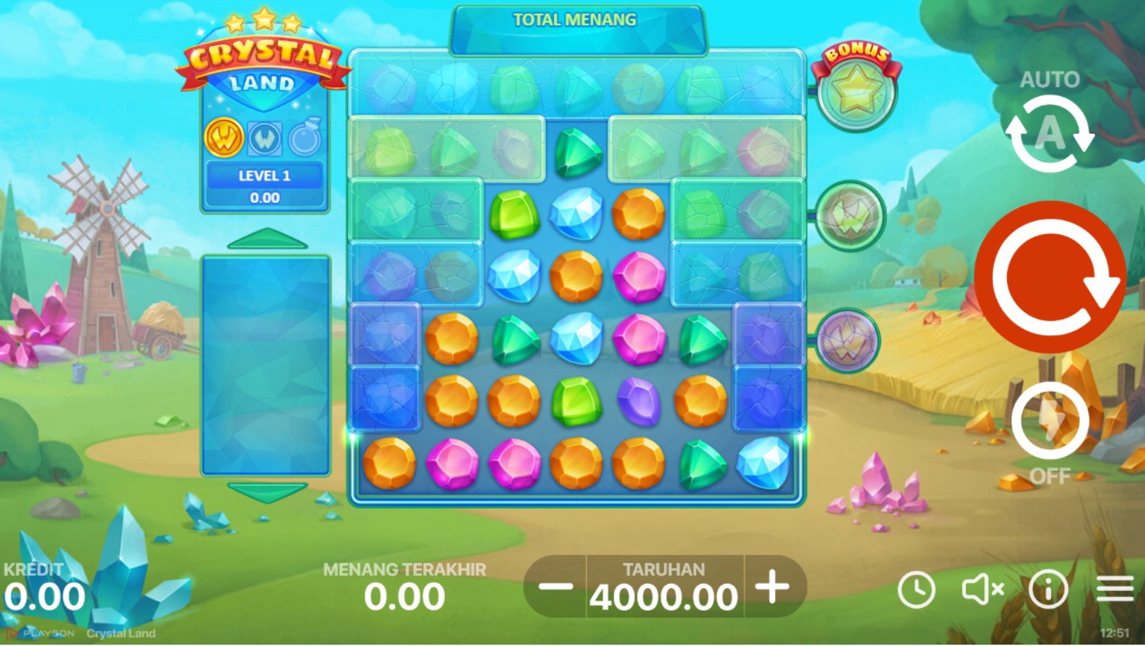 Slot Online Crystal Land Booongo