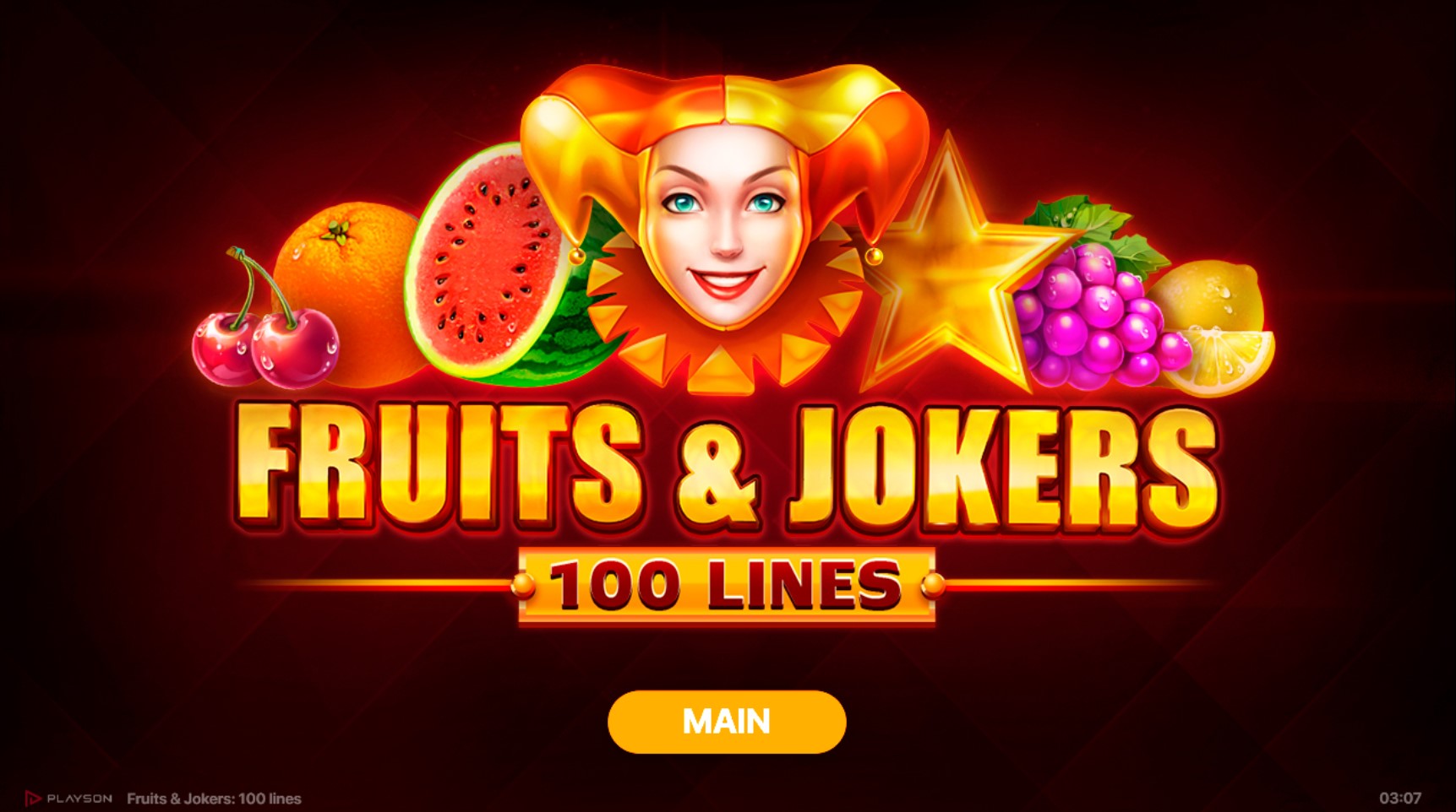 Slot Online Fruits & Jokers Booongo