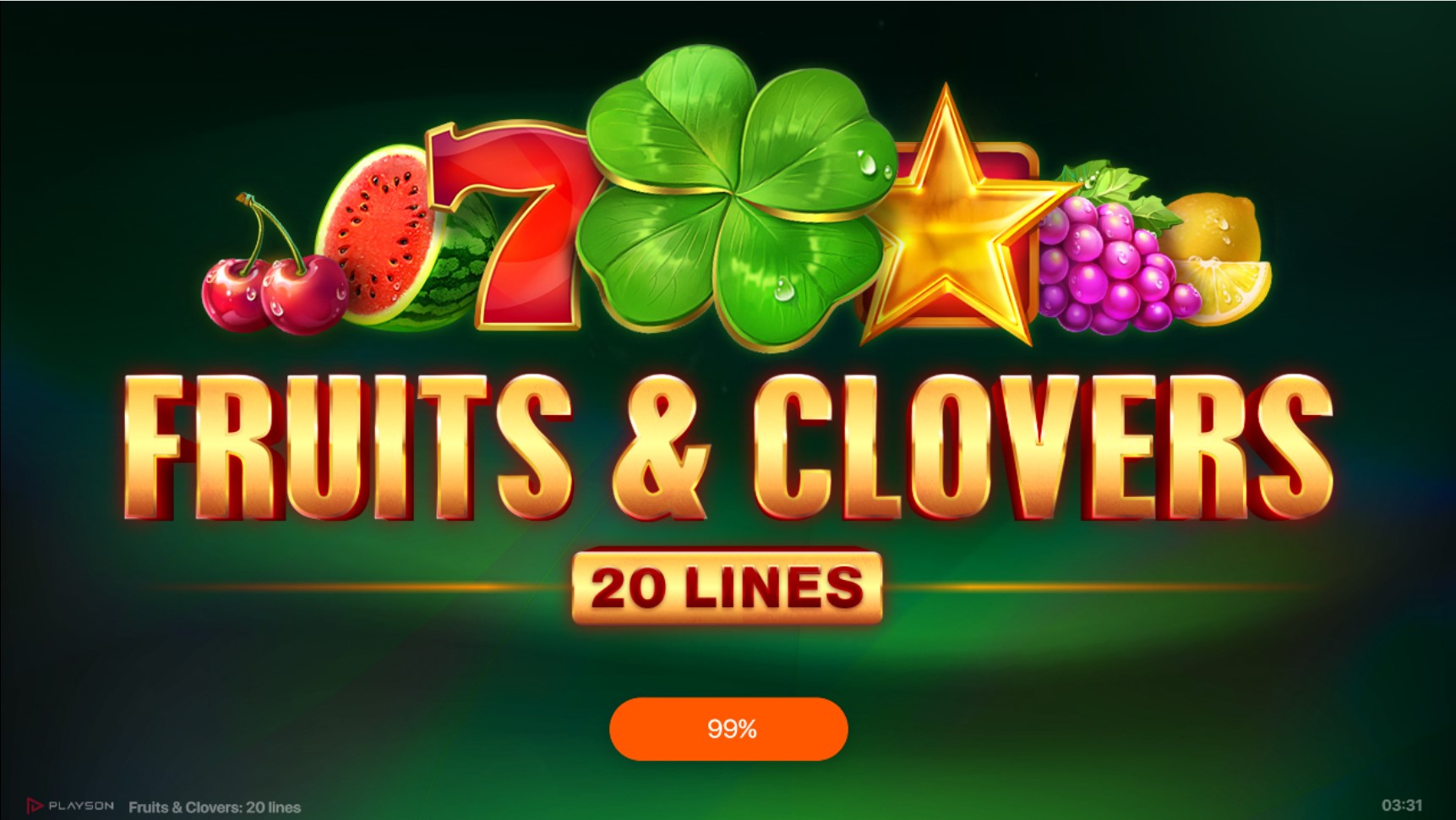 Slot Online Fruits & Clovers Booongo