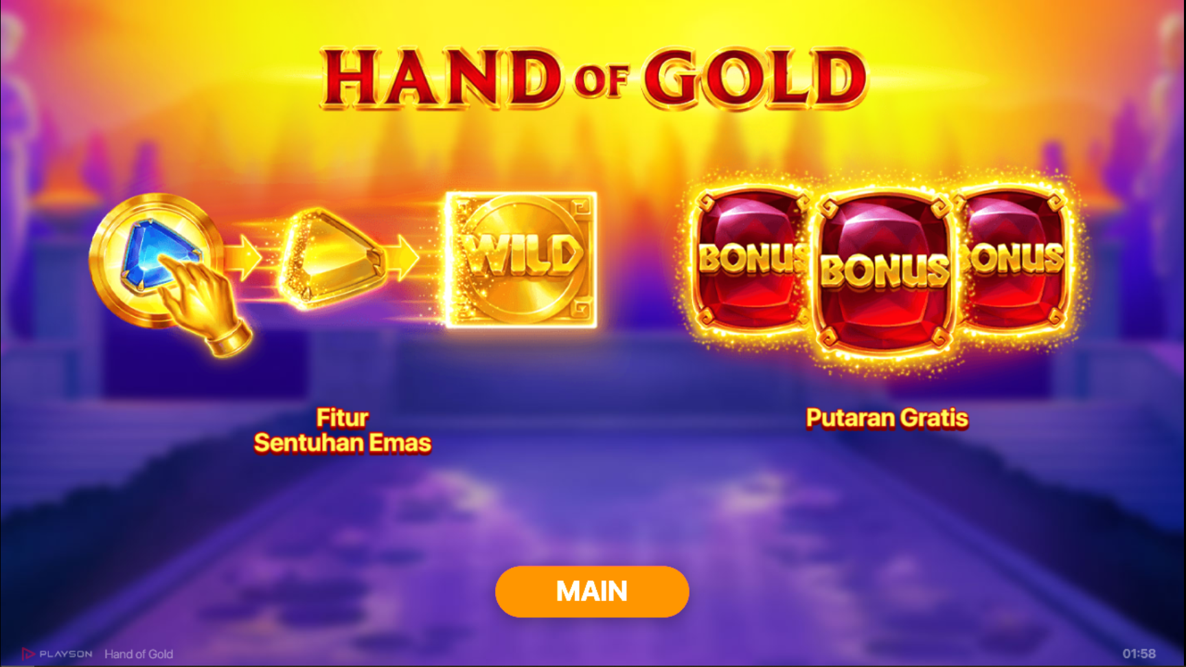 Slot Online Hand Of Gold Booongo