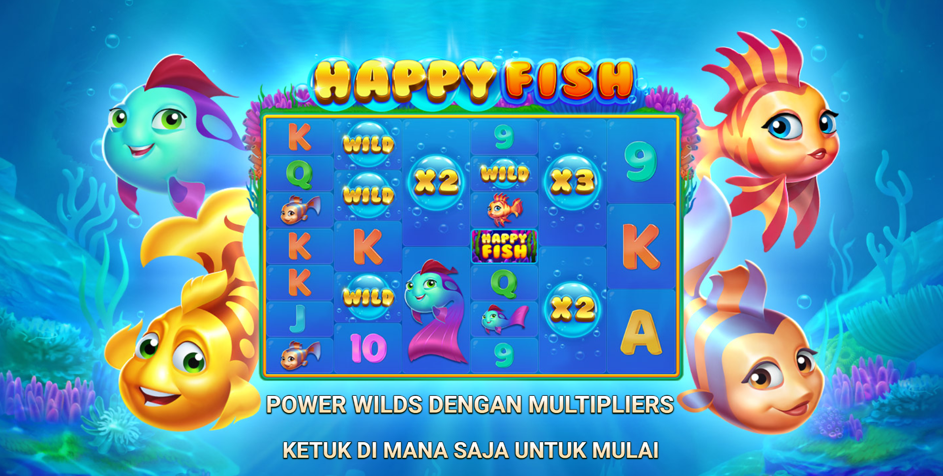 Slot Online Happy Fish Booongo