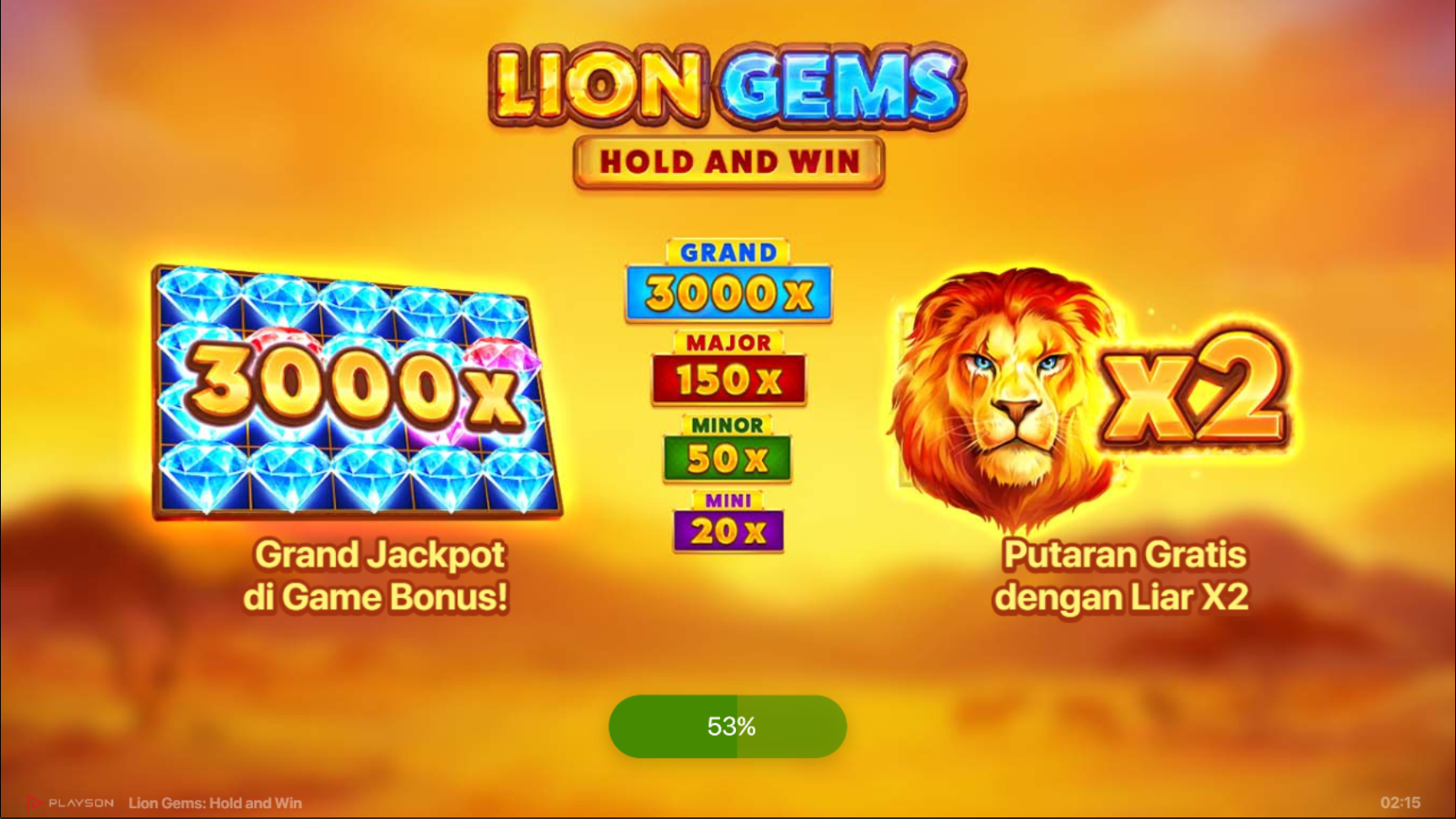 Slot Online Lion Gems Booongo