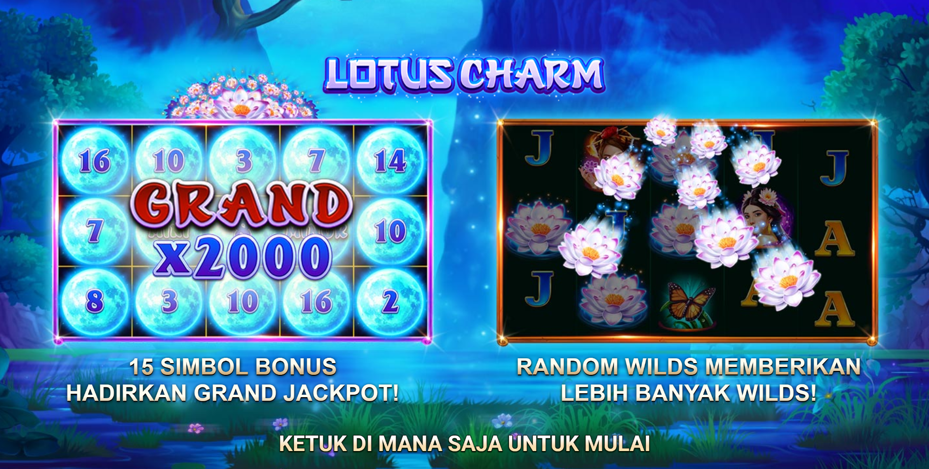 Slot Online Lotus Charm Booongo