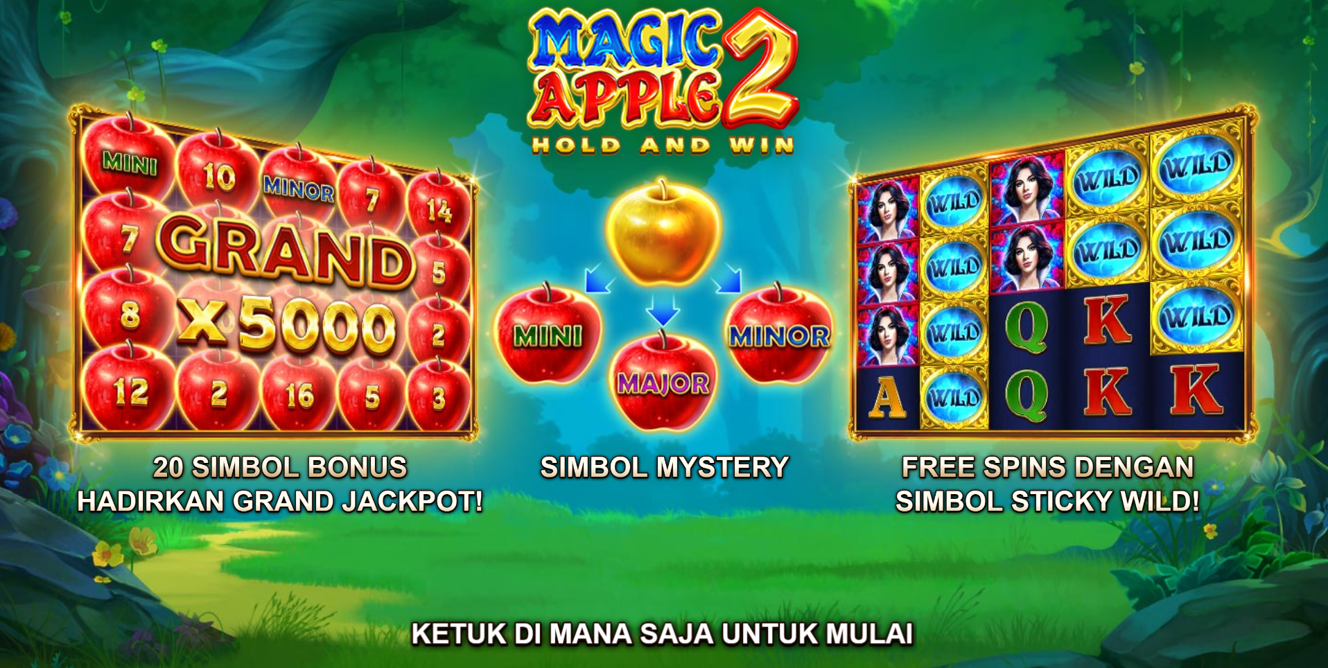 Slot Online Magic Apple 2 Booongo