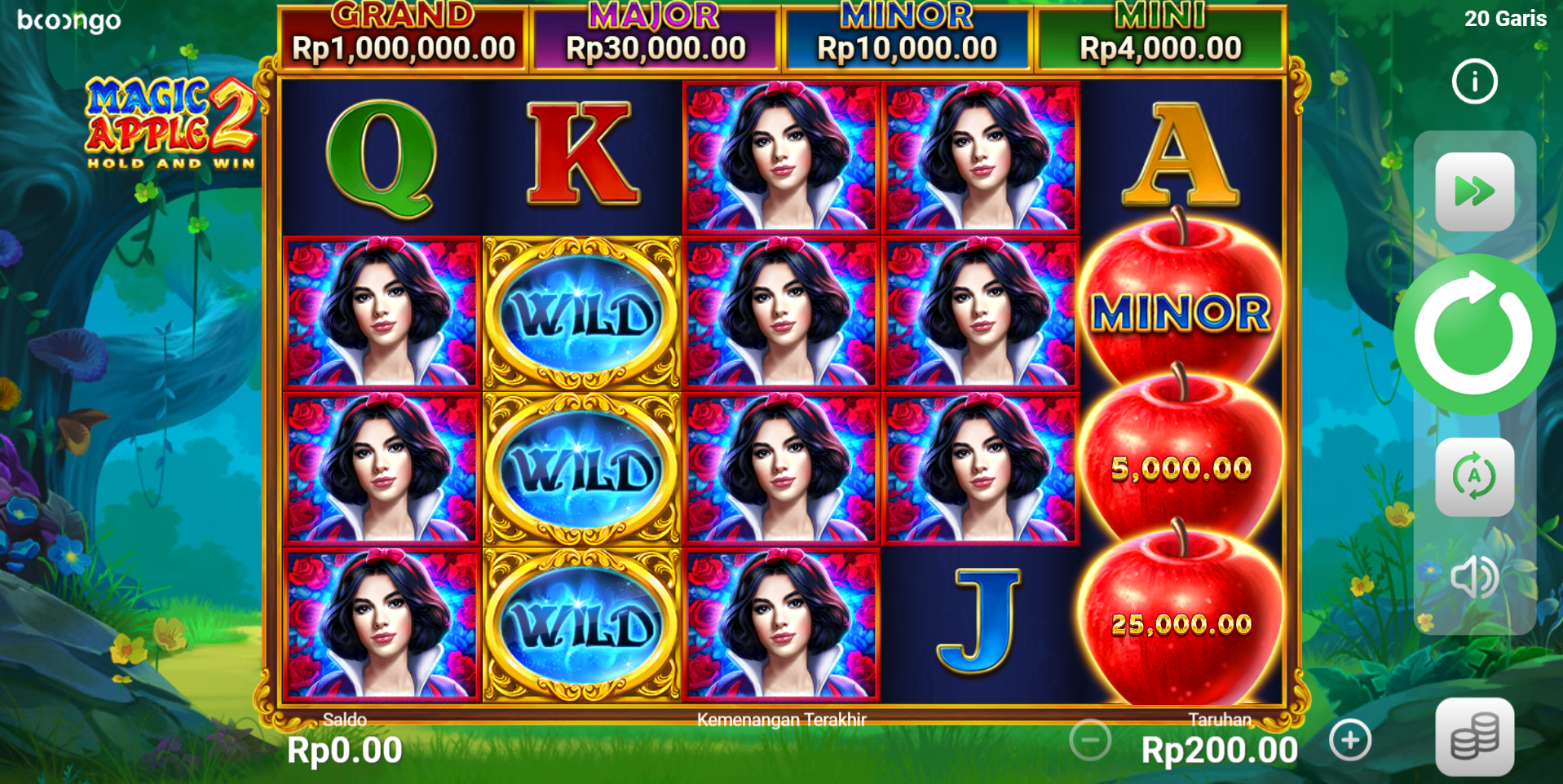 Slot Online Magic Apple 2 Booongo