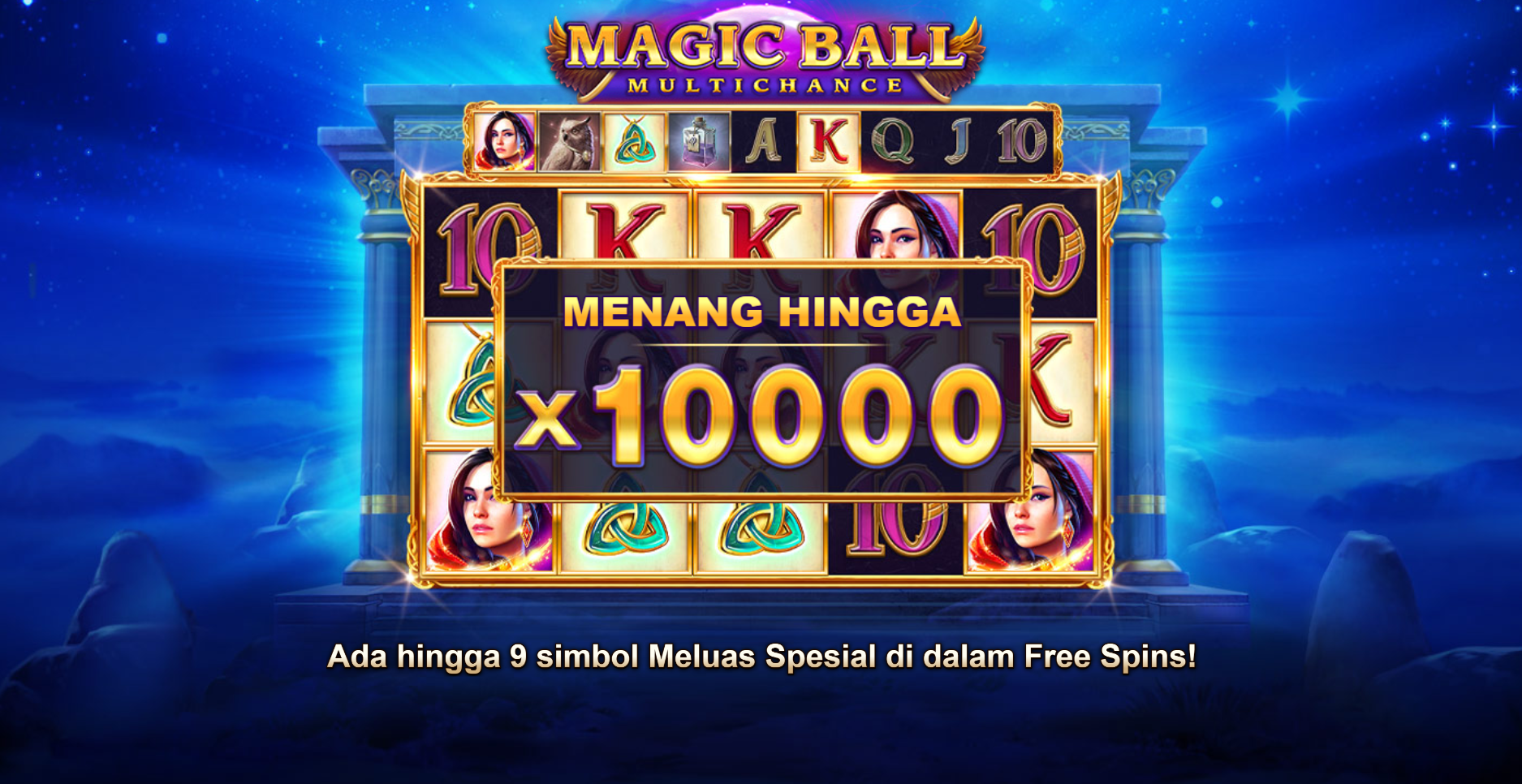 Slot Online Magic Ball Multi Chance Booongo