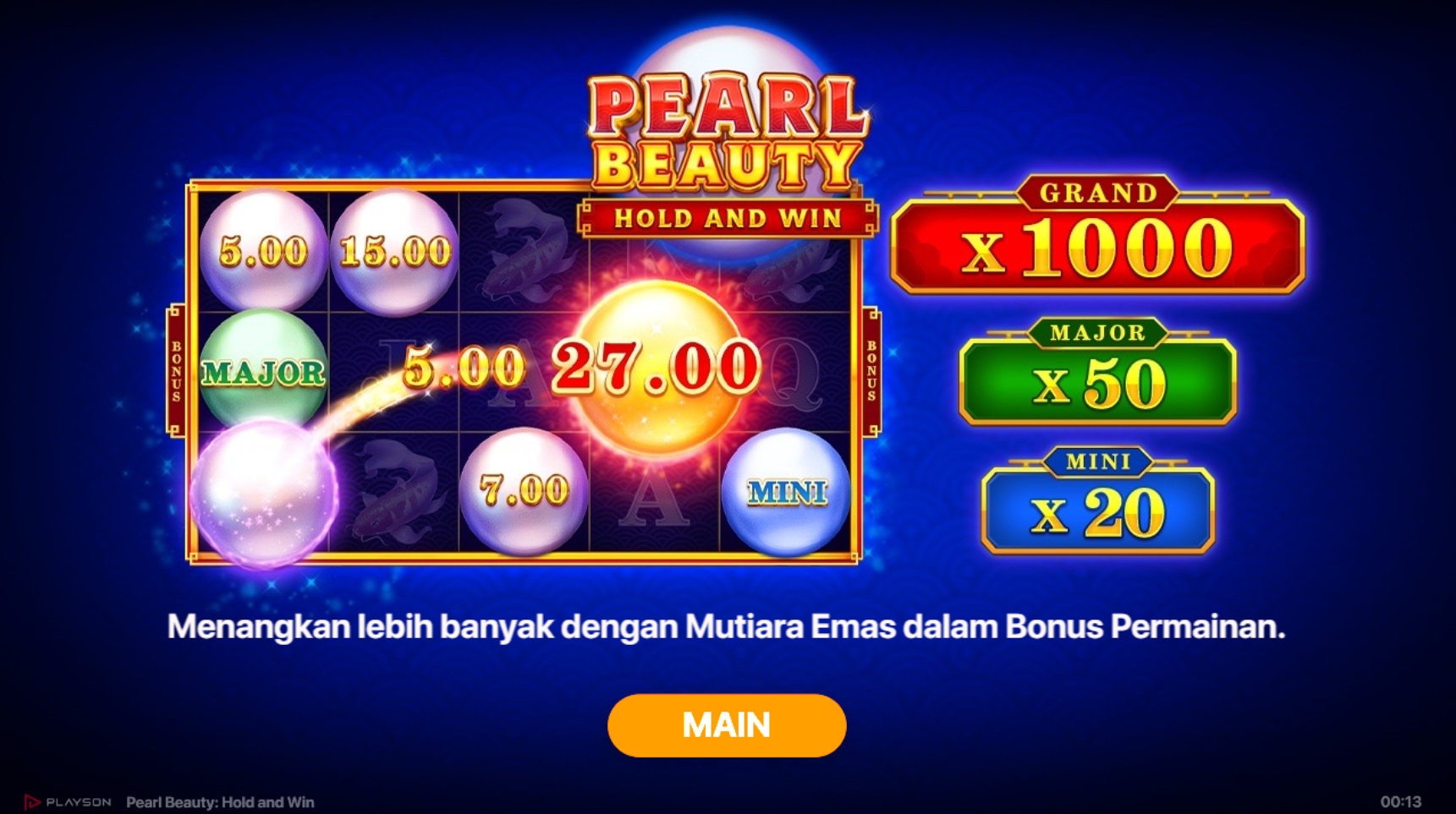 Slot Online Pearl Beauty Booongo