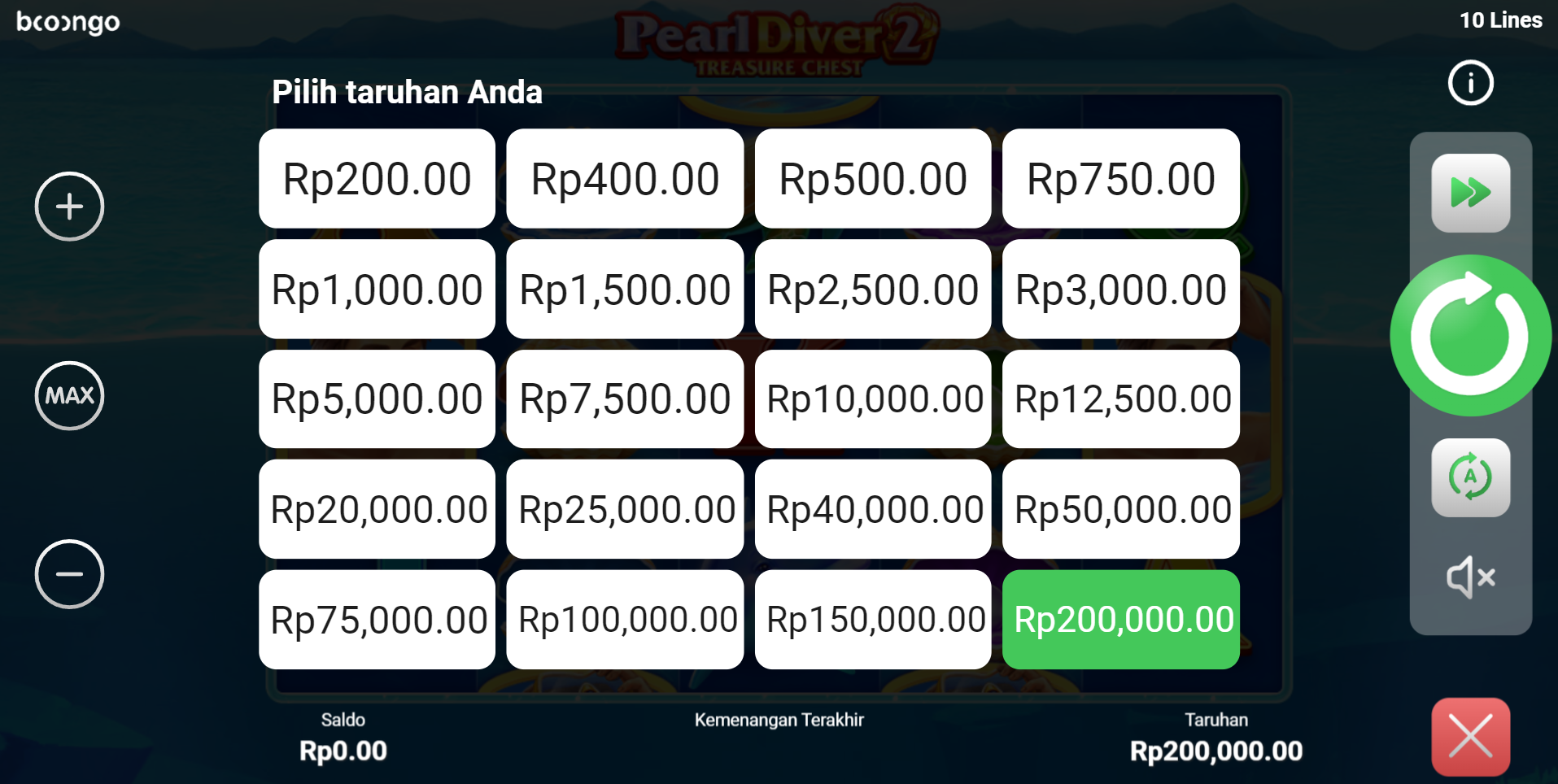 Slot Online Pearl Diver 2 Booongo