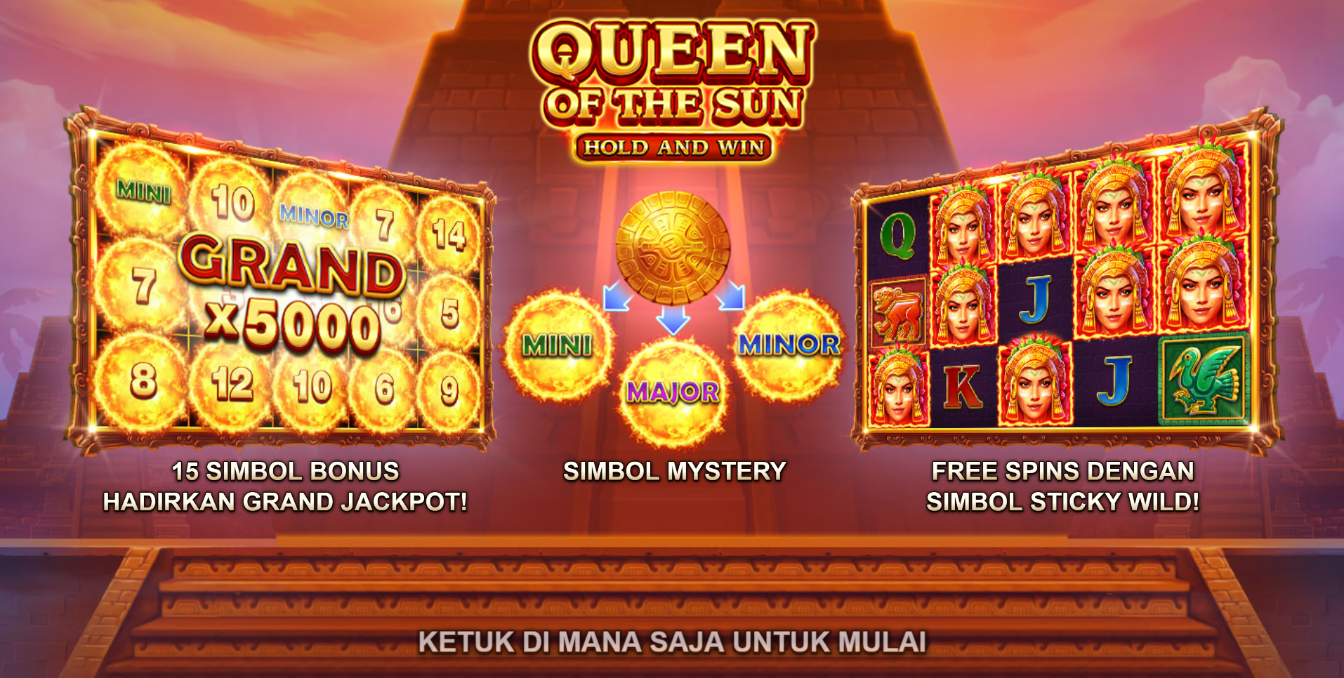 Slot Online Queen Of The Sun Booongo