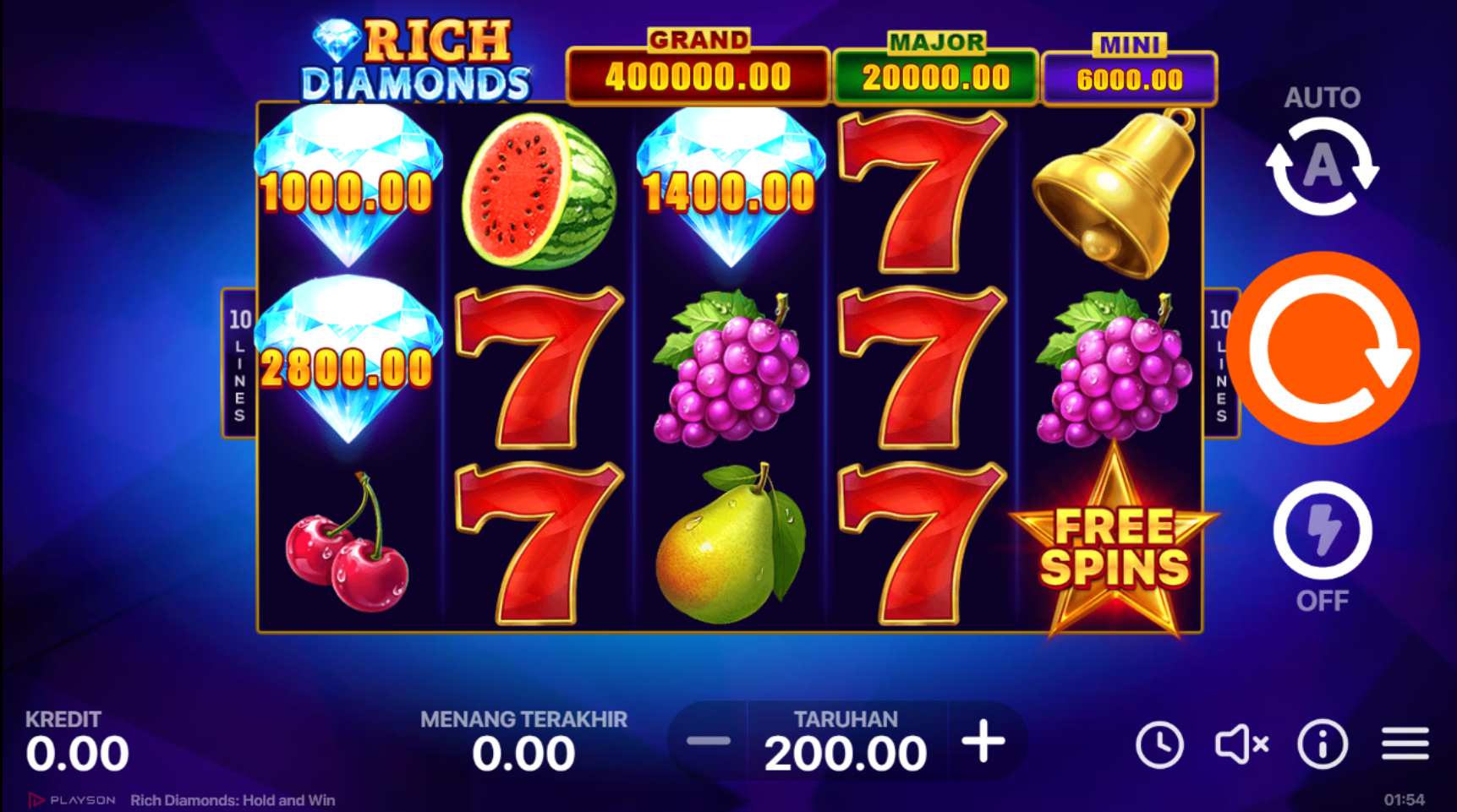 Slot Online Rich Diamonds Booongo