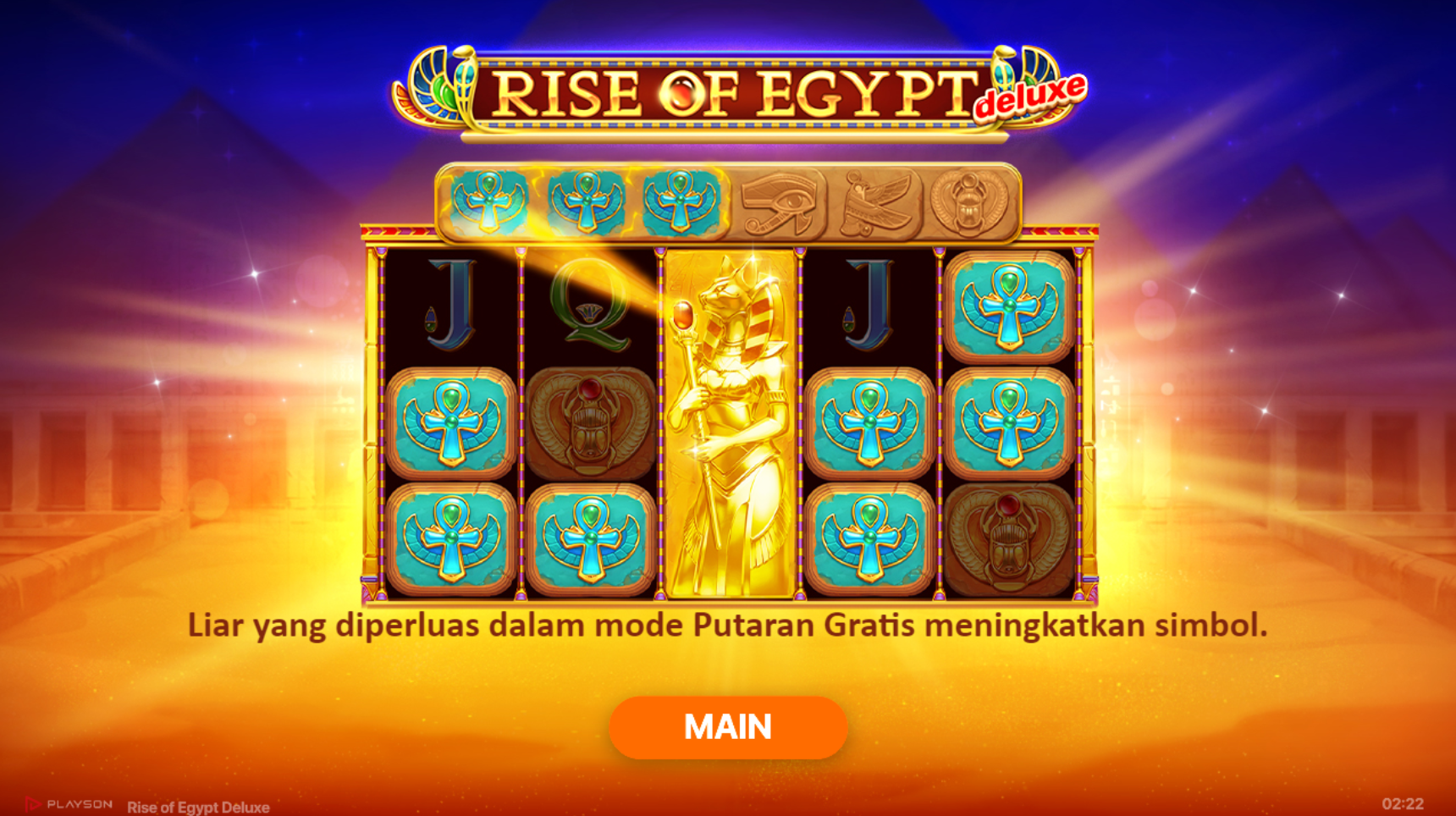 Slot Online Rise Of Egypt Deluxe Booongo