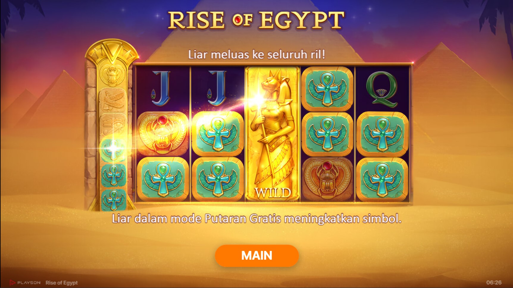 Slot Online Rise Of Egypt Booongo