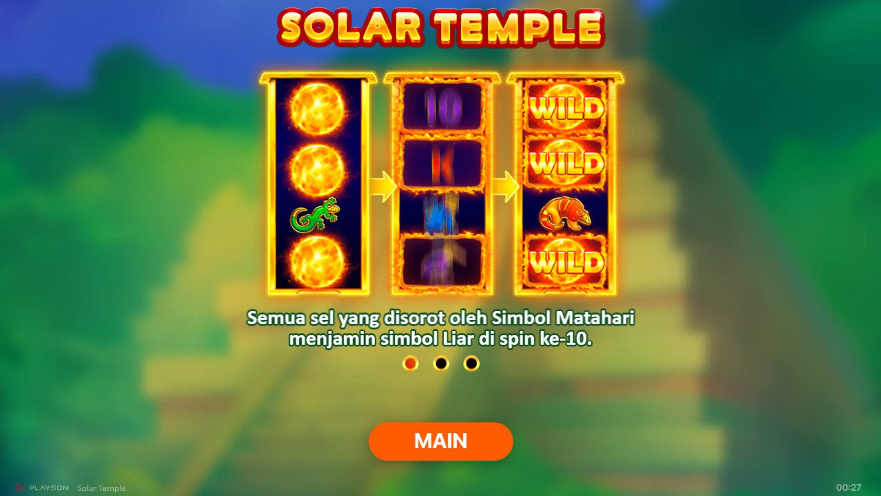 Slot Online Solar Temple Booongo