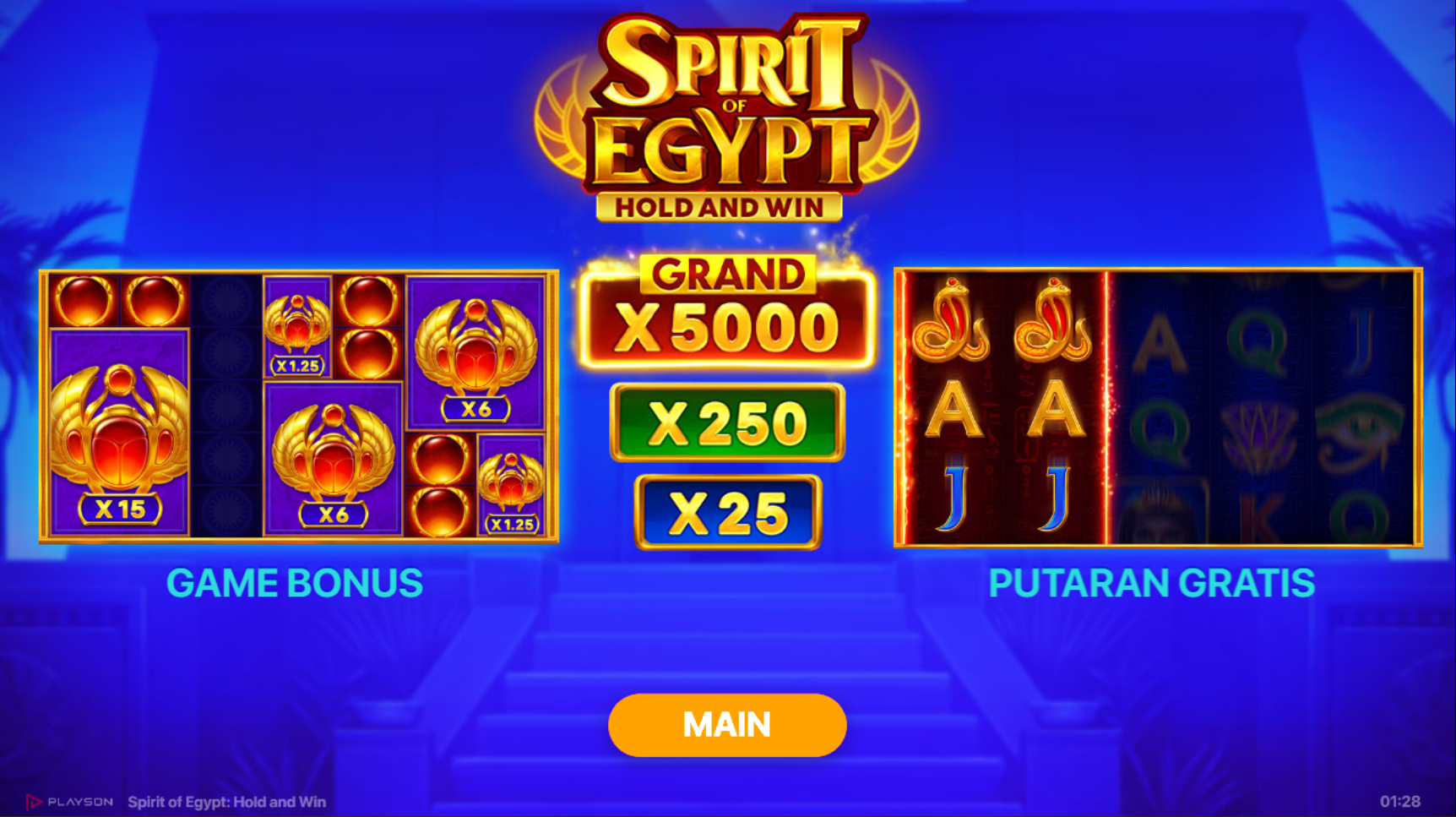 Slot Online Spirit Of Egypt Booongo