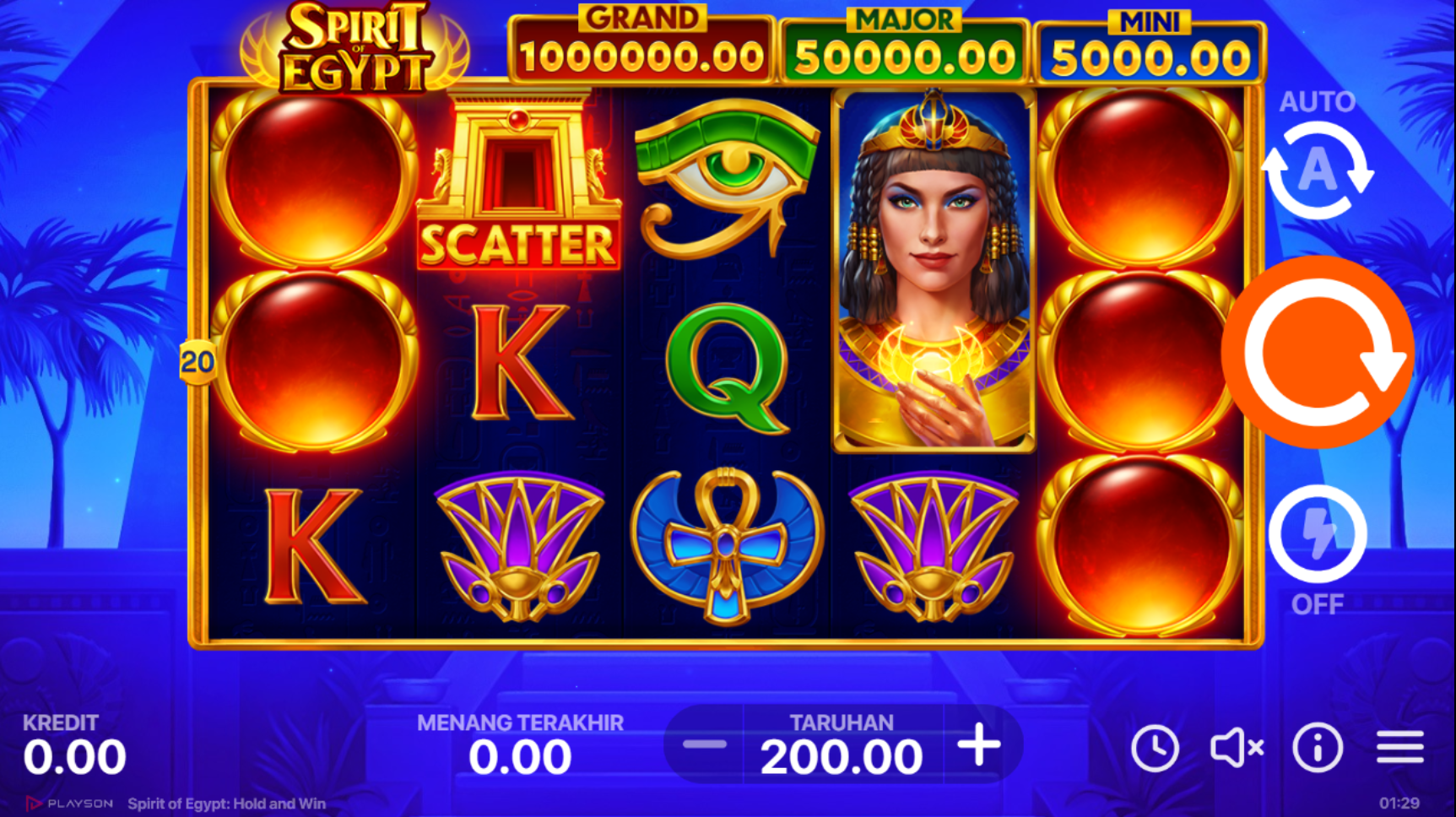 Slot Online Spirit Of Egypt Booongo