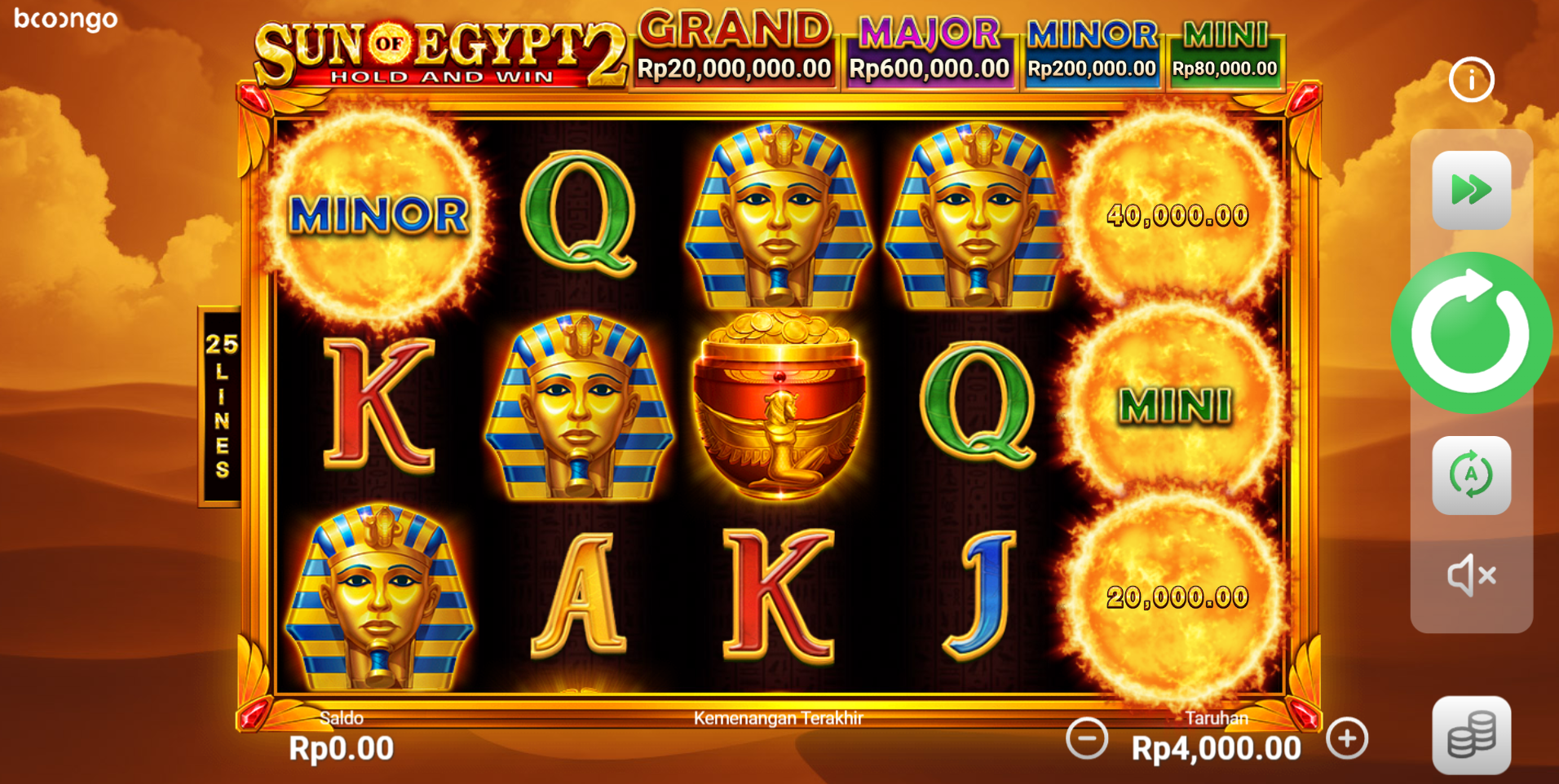 Slot Online Sun Of Egypt 2 Booongo