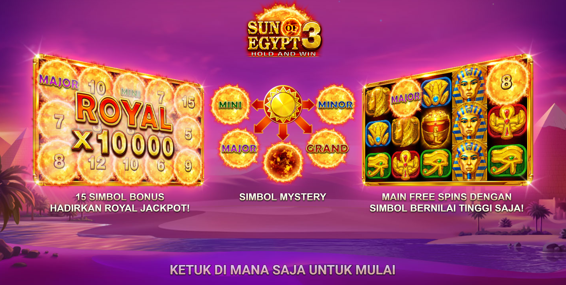 Slot Online Sun Of Egypt 3 Booongo