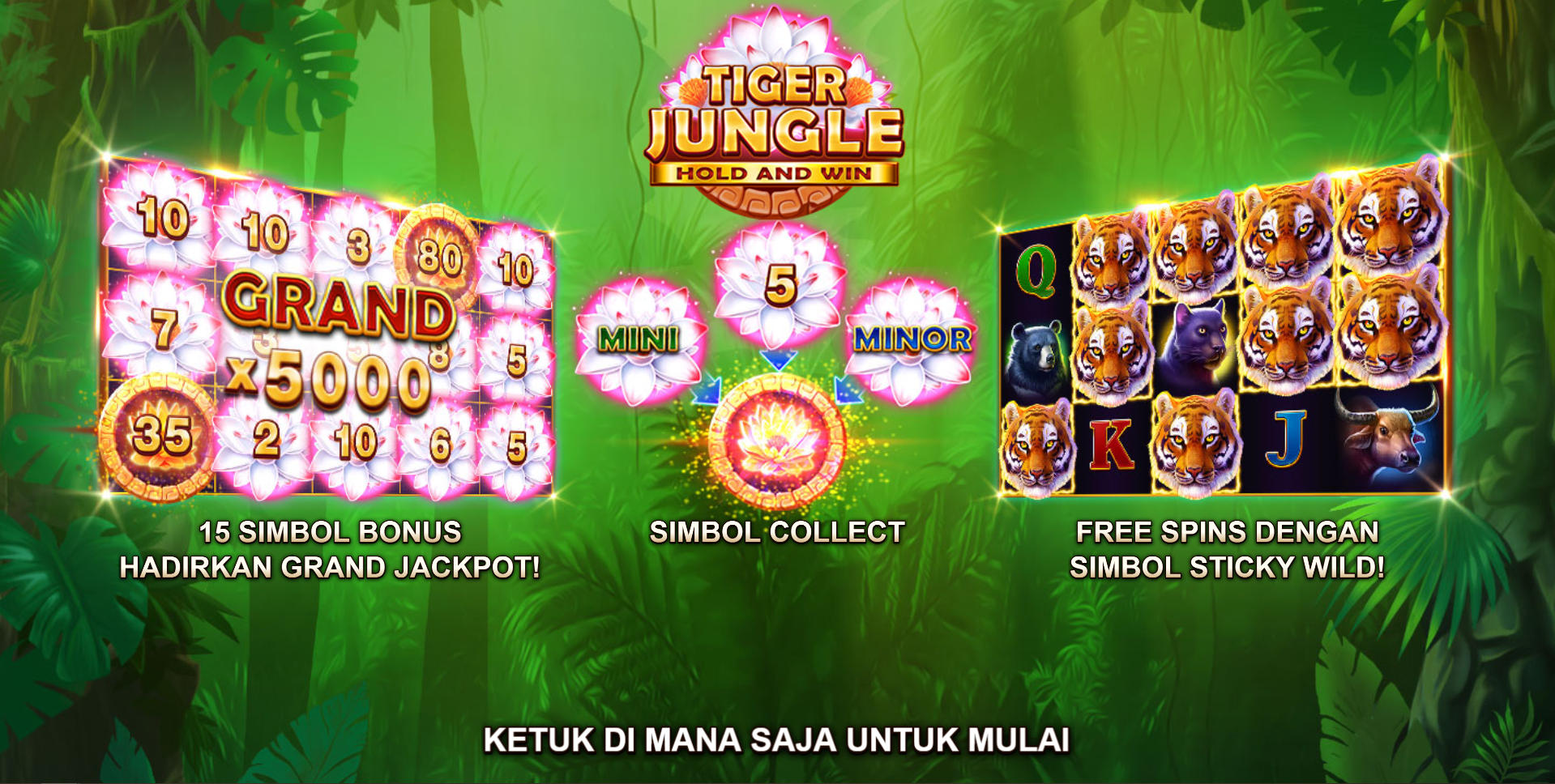 Slot Online Tiger Jungle Booongo