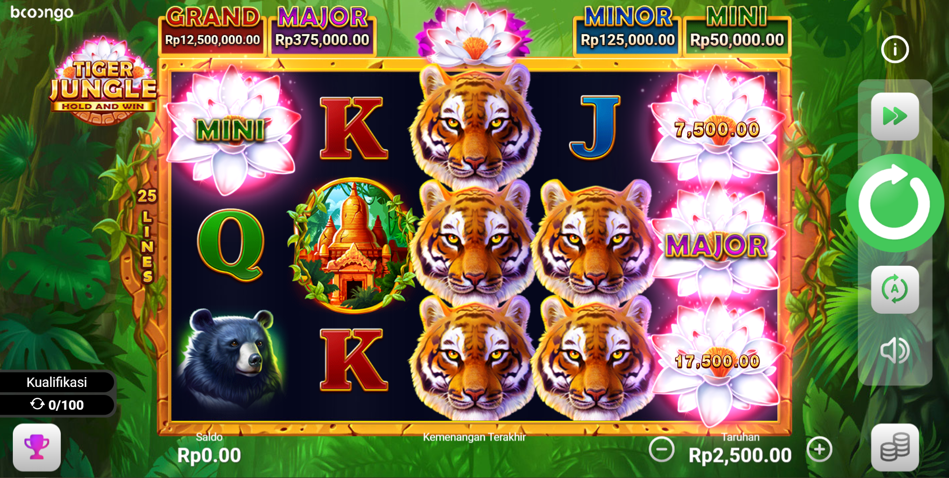 Slot Online Tiger Jungle Booongo