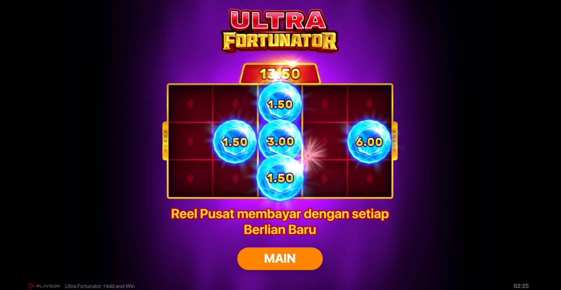 Slot Online Ultra Fortunator Hold And Win Booongo