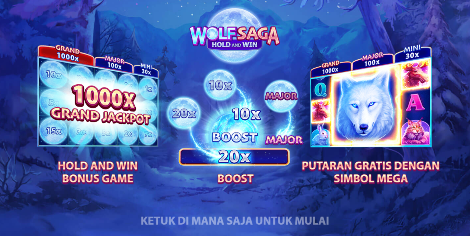 Slot Online Wolf Saga Booongo